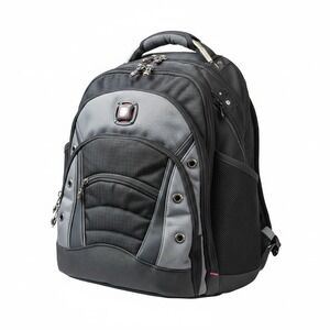 SWISSGEAR Wenger Synergy Laptop Backpack Black/ Grey Read